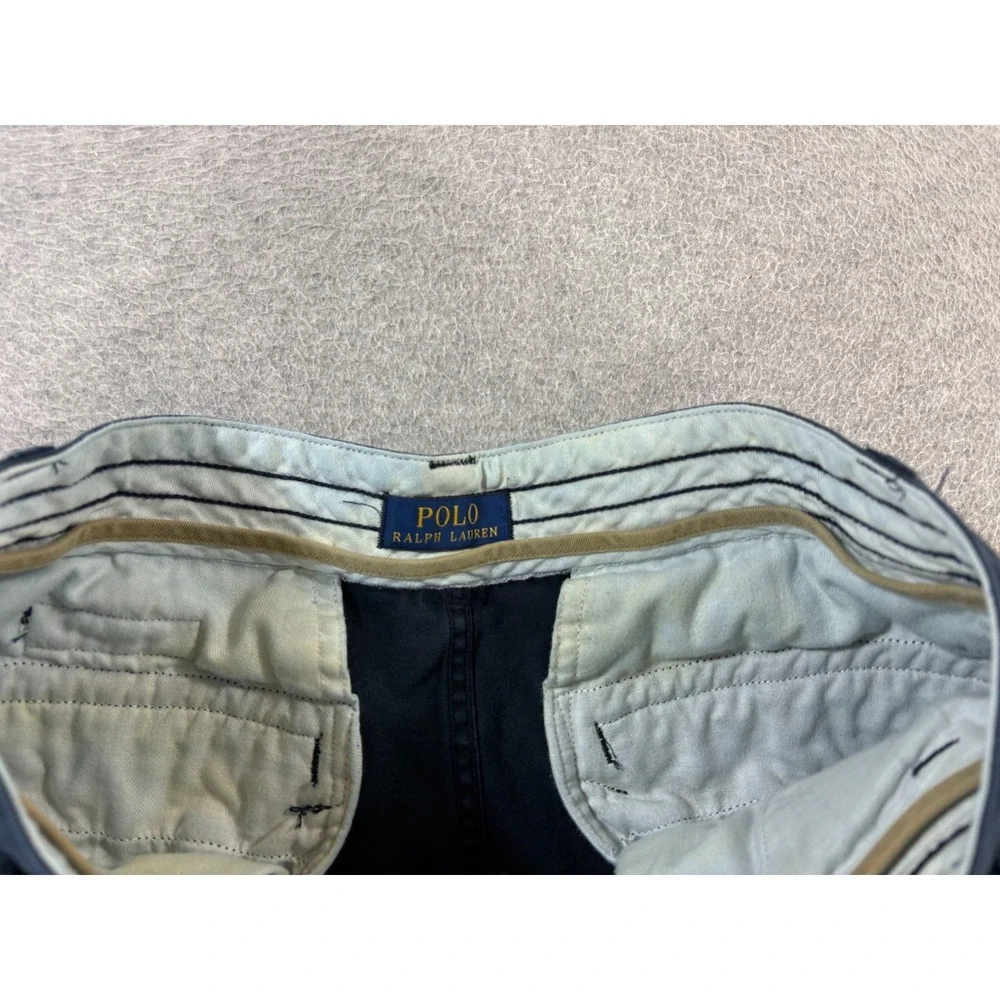Polo Ralph Lauren Classis Solid Cargo Shorts (Men's 32) Blue - 10